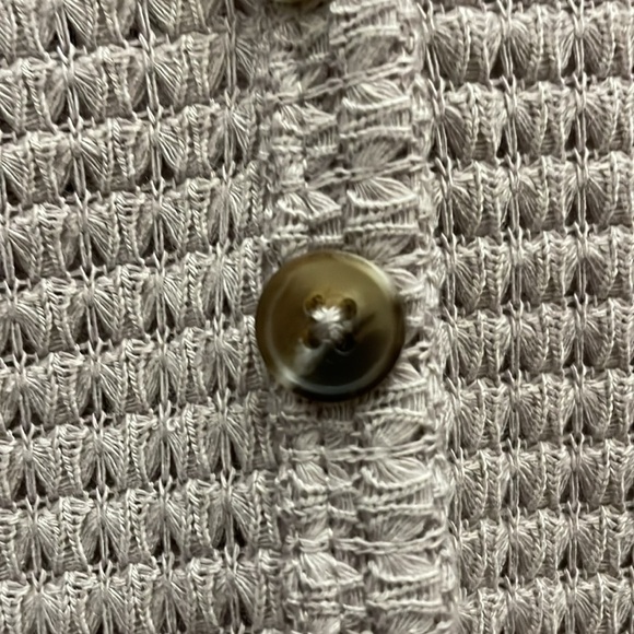 Gray Waffle Knit Hoodie SO - Picture 8 of 13